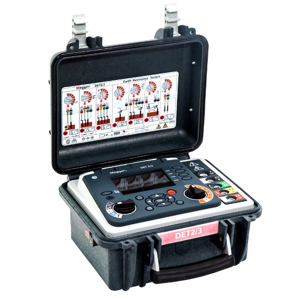 MEGGER DET2/3 PRO HIGH RESOLUTION EARTH TESTER (LG1/P1)